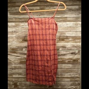 Pink Rue21 Plaid Dress